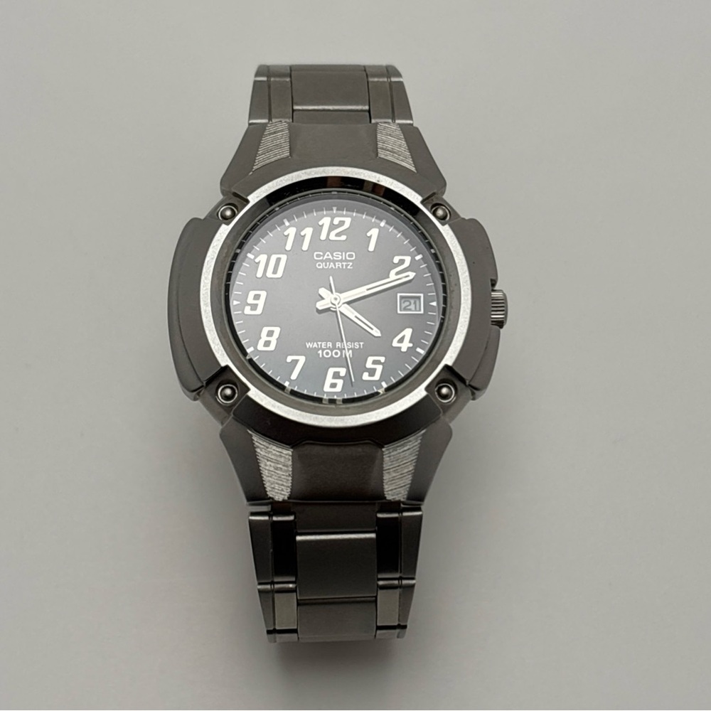 Casio MTP-3036 Men’s Watch Quartz Stainless Steel 10BAR 100M Running